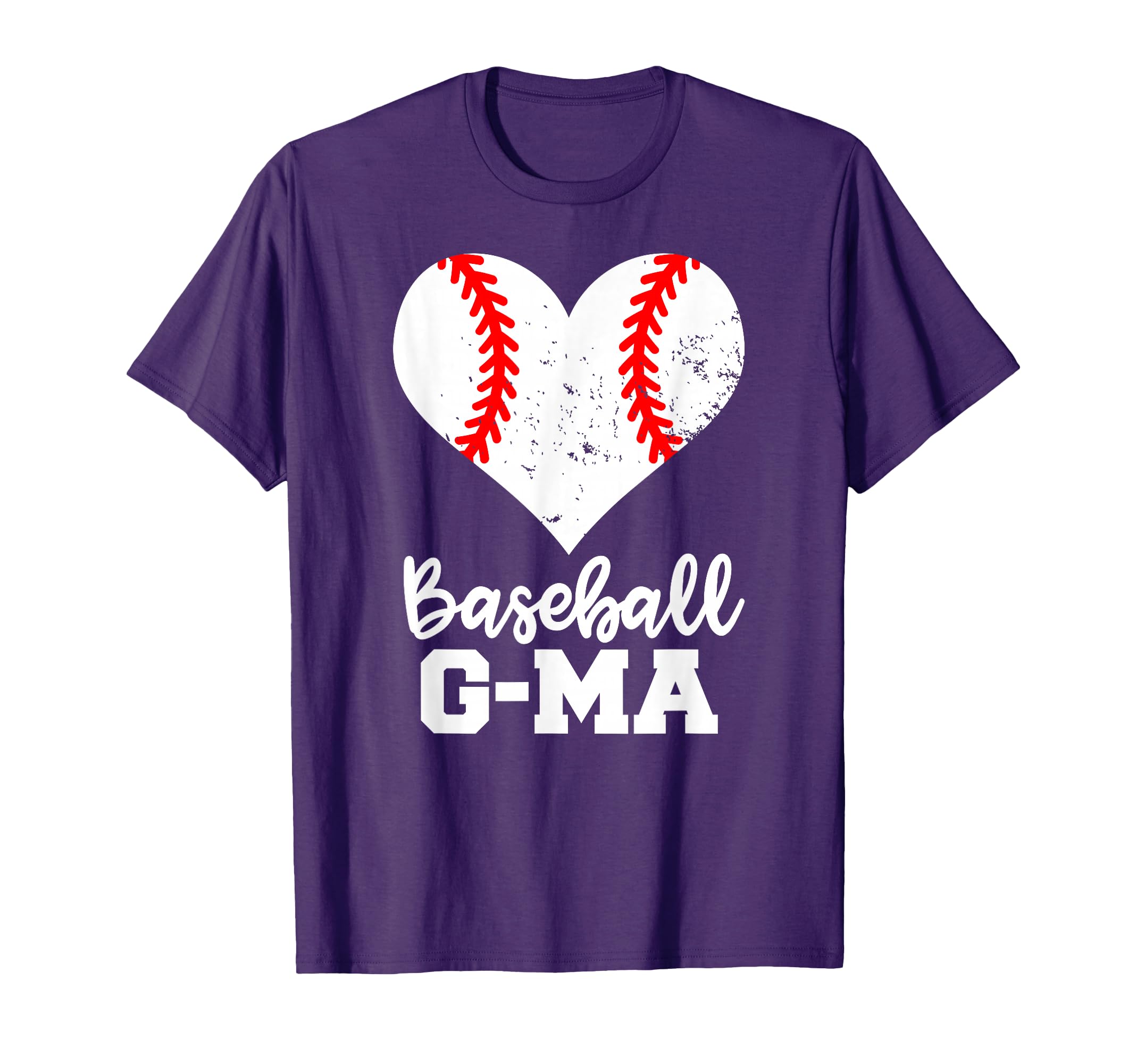 Baseball G Ma Funny Baseball Heart T-Shirt - Minimalist Print Unisex - T-Shirt, Sweatshirt, Hoodie