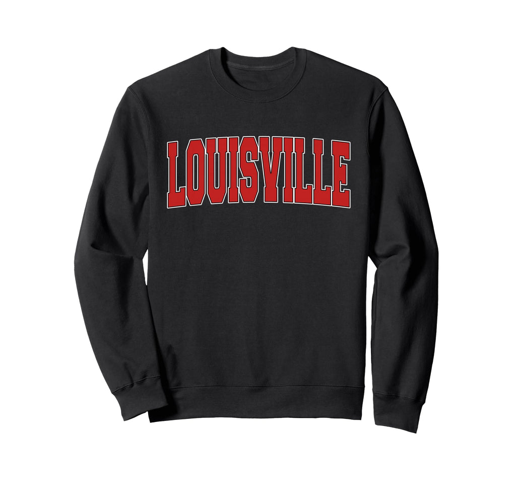 Louisville Ky Kentucky Varsity Usa Sweatshirt - Unique Graphic Unisex - T-Shirt, Sweatshirt, Hoodie