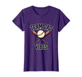Team Dad Vibes Baseball Father T-Shirt - Casual Everyday Wear for Adults - T-Shirt, Sweatshirt, Hoodie