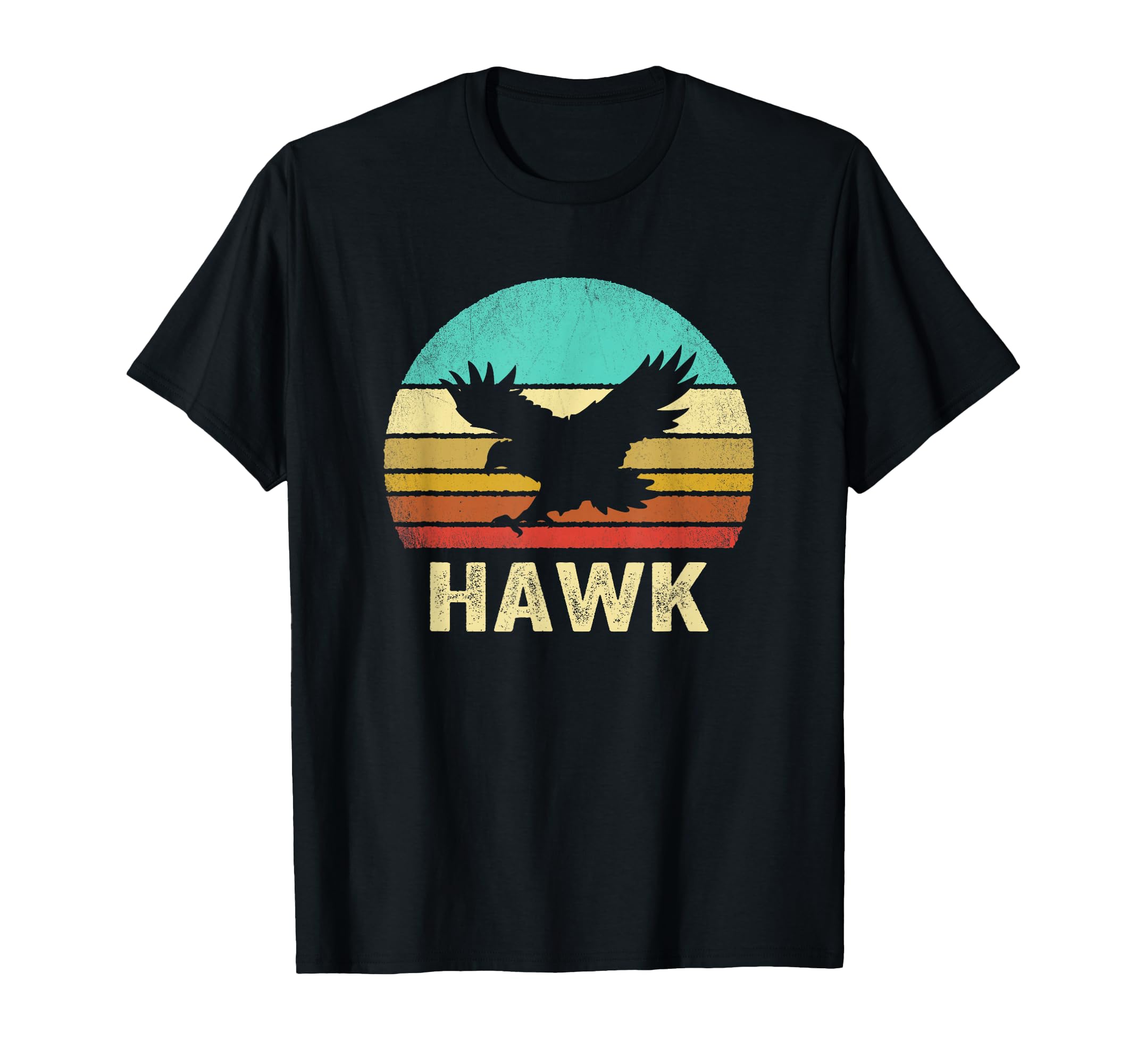 Hawk Sunset T-Shirt - Casual Everyday Wear Men Women - T-Shirt, Sweatshirt, Hoodie