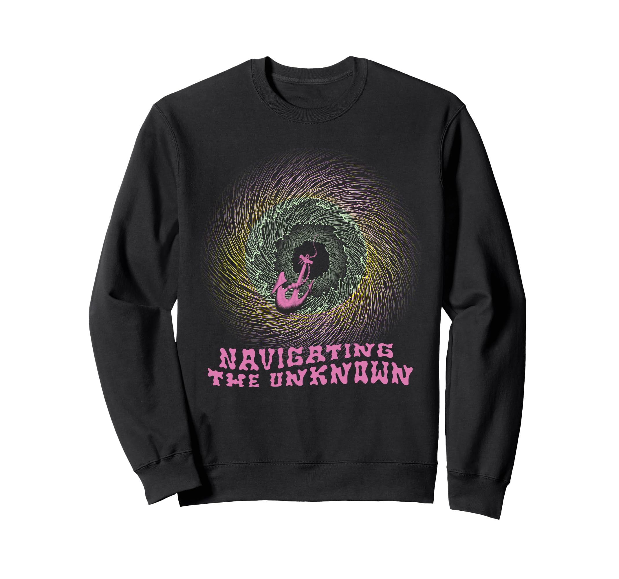Sea Boat Anchor Y2K Aesthetic Sweatshirt - Minimalist Print Unisex - T-Shirt, Sweatshirt, Hoodie