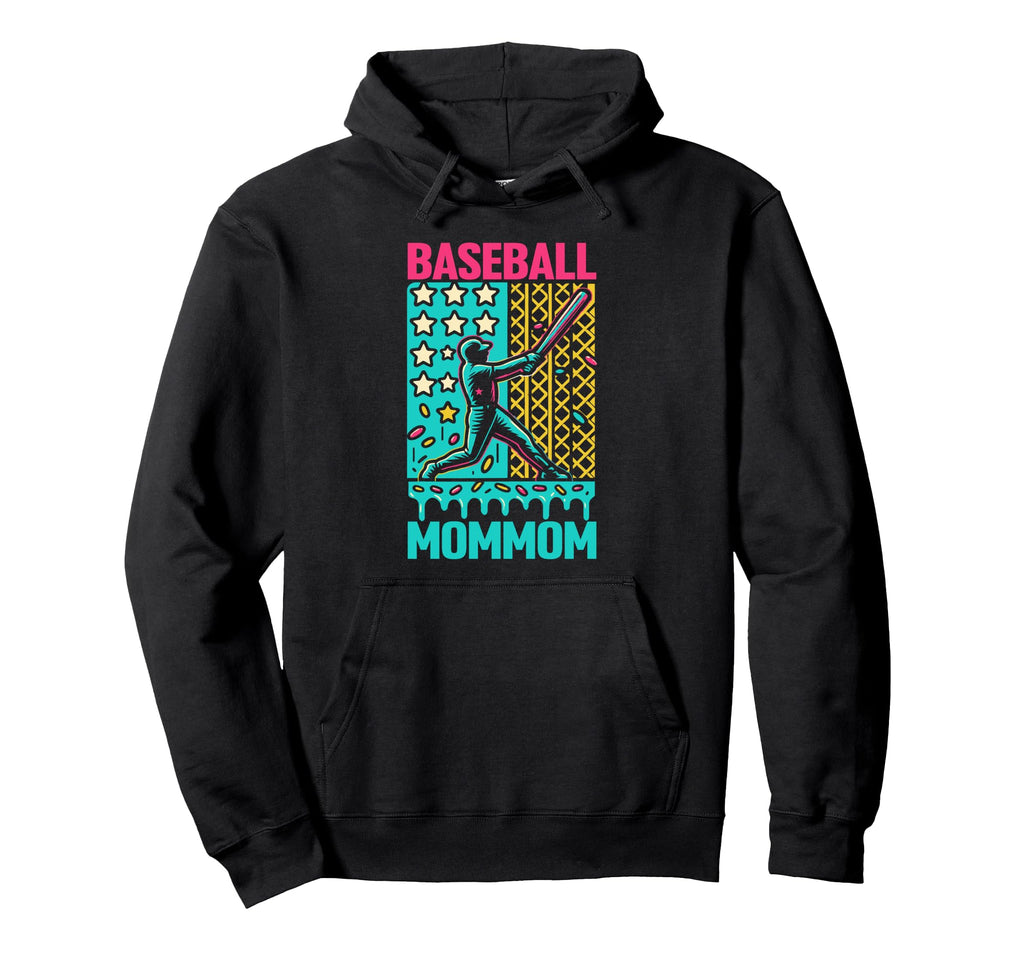 Baseball Mommom Ice Cream Drip Game Hoodie - Streetwear Style Men Women - T-Shirt, Sweatshirt, Hoodie