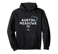 Austin Meadows Heart Florida Hoodie - Minimalist Print for Adults - T-Shirt, Sweatshirt, Hoodie