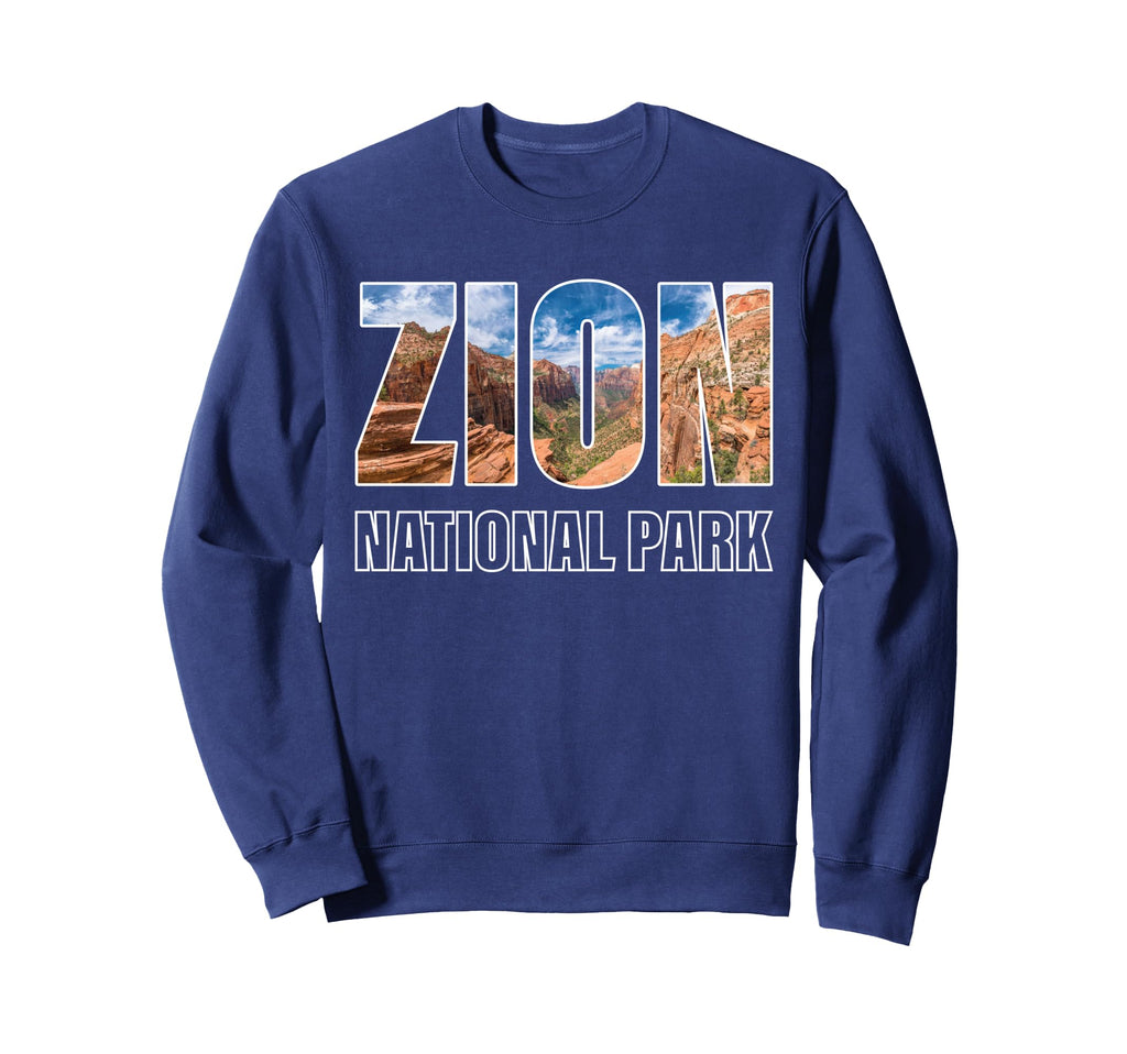 Utah Us Zion National Park Sweatshirt - Unique Graphic Unisex - T-Shirt, Sweatshirt, Hoodie