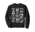 Photographer Camera Collection Sweatshirt - Graphic Print Men Women - T-Shirt, Sweatshirt, Hoodie