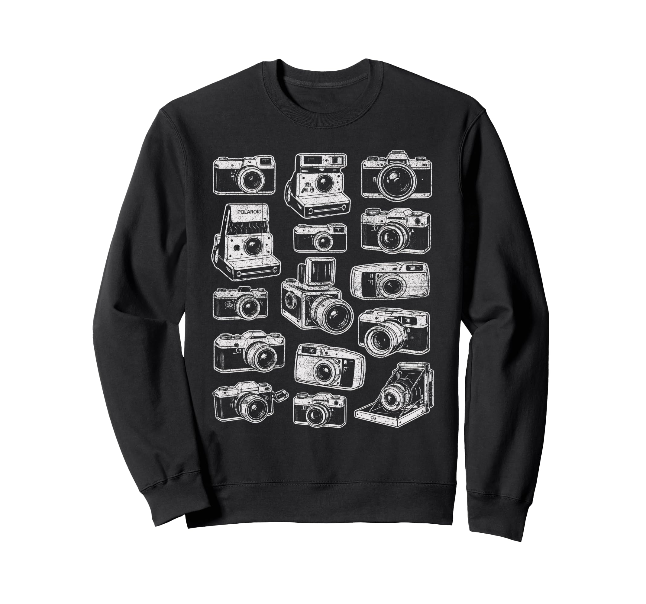 Photographer Camera Collection Sweatshirt - Graphic Print Men Women - T-Shirt, Sweatshirt, Hoodie