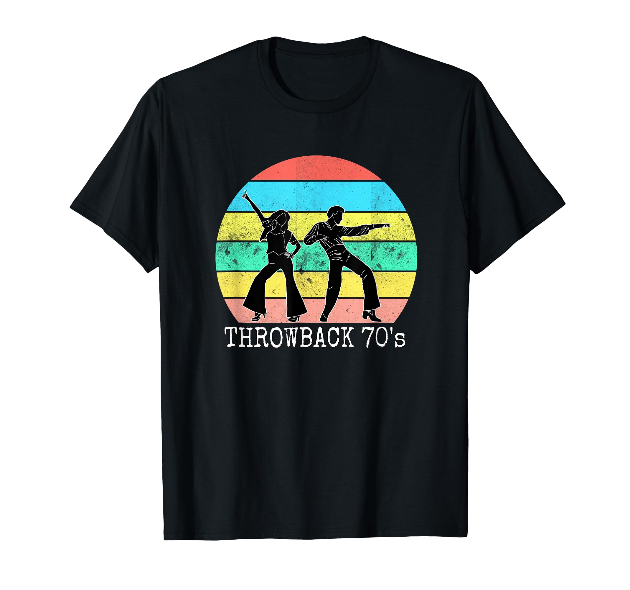 70S Dancing Throwback Fun Nostalgic T-Shirt - Minimalist Print Unisex - T-Shirt, Sweatshirt, Hoodie
