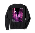 Japanese Aesthetic Cyber Future Sweatshirt - Unique Graphic Unisex - T-Shirt, Sweatshirt, Hoodie