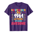 Since November 1961 63 Years Being T-Shirt - Custom Art Print Men Women - T-Shirt, Sweatshirt, Hoodie