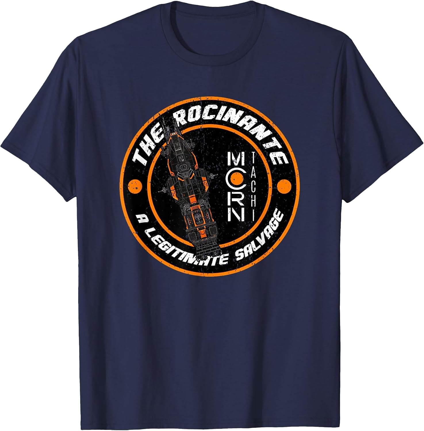Vintage Retro The Rocinante A Legitimate Salvage - Adult & Kids T-Shirts, Sweatshirts & Hoodies apparel design preview 1