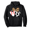 Soccer Baseball Heart Funny Soccer Hoodie - Streetwear Style for Adults - T-Shirt, Sweatshirt, Hoodie