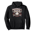 Baseball Dad Hoodie - Streetwear Style Unisex - T-Shirt, Sweatshirt, Hoodie