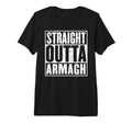 Straight Outta Armagh Distressed T-Shirt - Trendy Graphic for Adults - T-Shirt, Sweatshirt, Hoodie