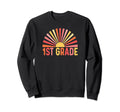 1St Grade Teacher Rainbow Heart Sweatshirt - Streetwear Style for Adults - T-Shirt, Sweatshirt, Hoodie