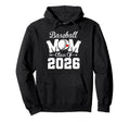 Funny Senior Baseball Mom Class 2026 Hoodie - Streetwear Style Men Women - T-Shirt, Sweatshirt, Hoodie