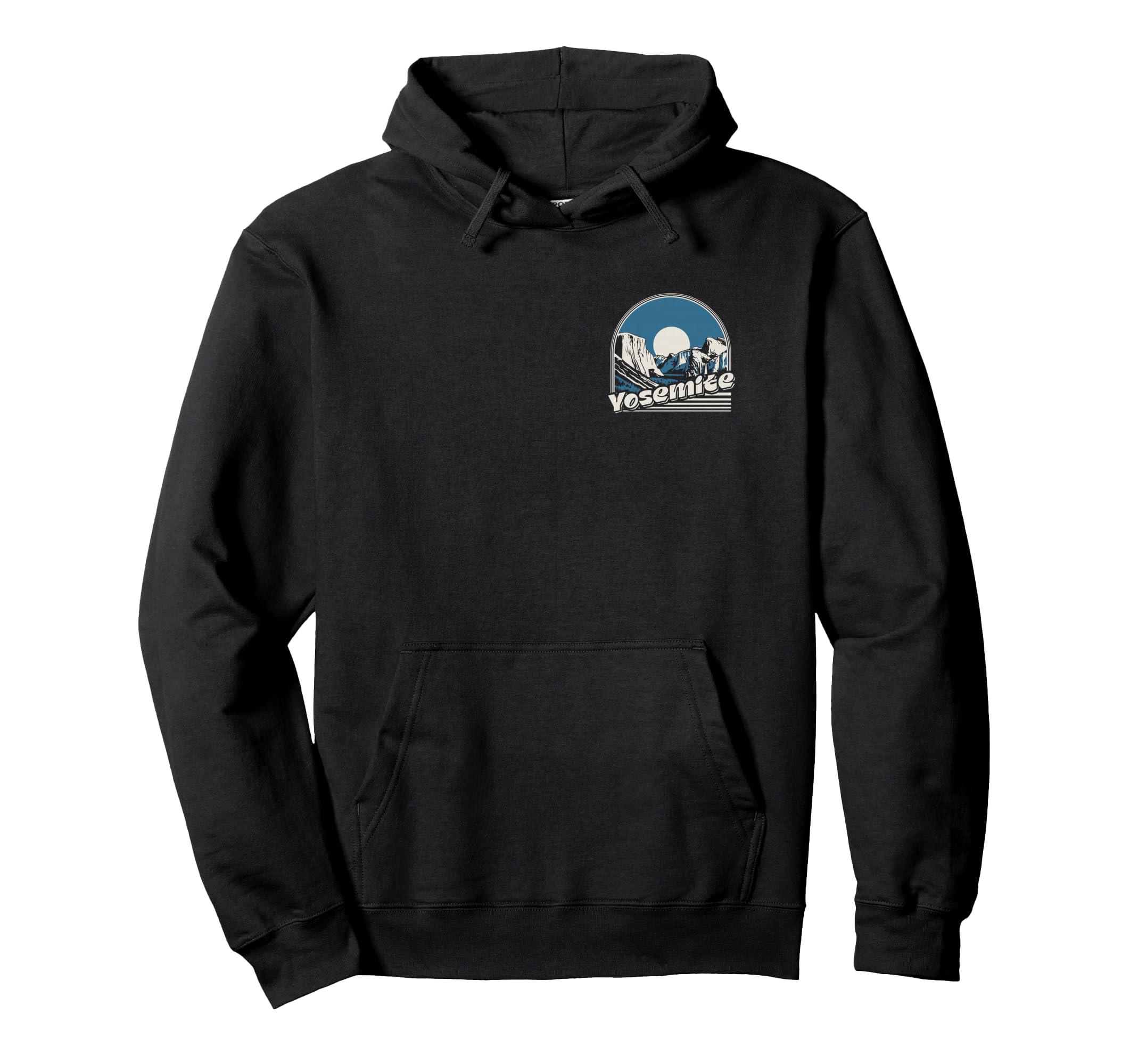 Yosemite National Park Front And Back Hoodie - Novelty Apparel Men Women - T-Shirt, Sweatshirt, Hoodie
