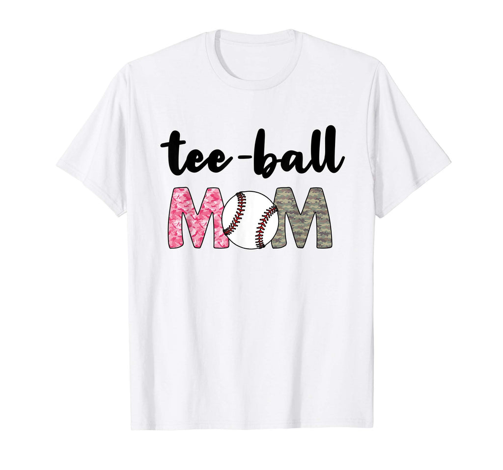 Ball Mom T Ball Sports Ball Baseball T-Shirt - Custom Art Print Unisex - T-Shirt, Sweatshirt, Hoodie