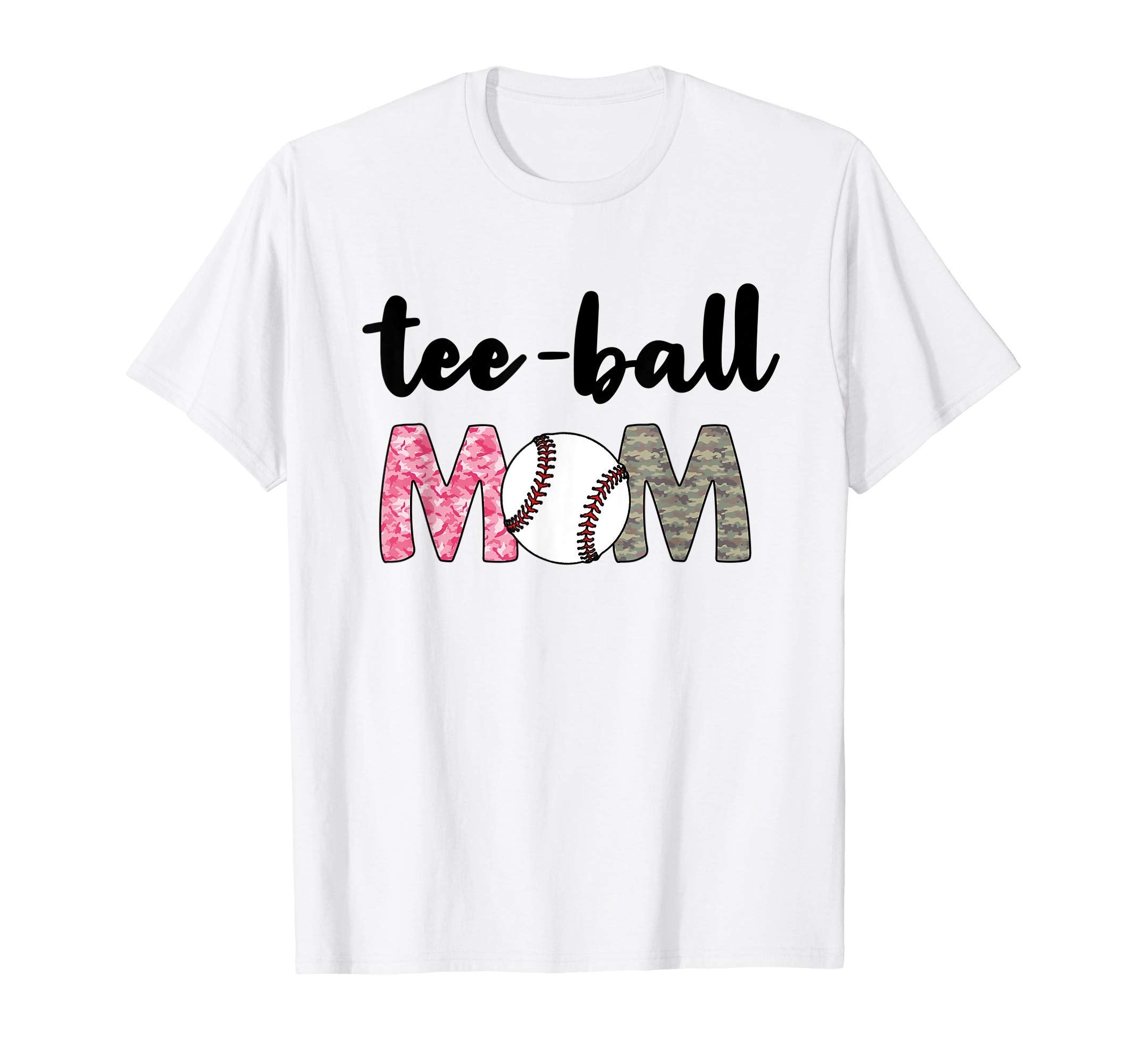 Ball Mom T Ball Sports Ball Baseball T-Shirt - Custom Art Print Unisex - T-Shirt, Sweatshirt, Hoodie