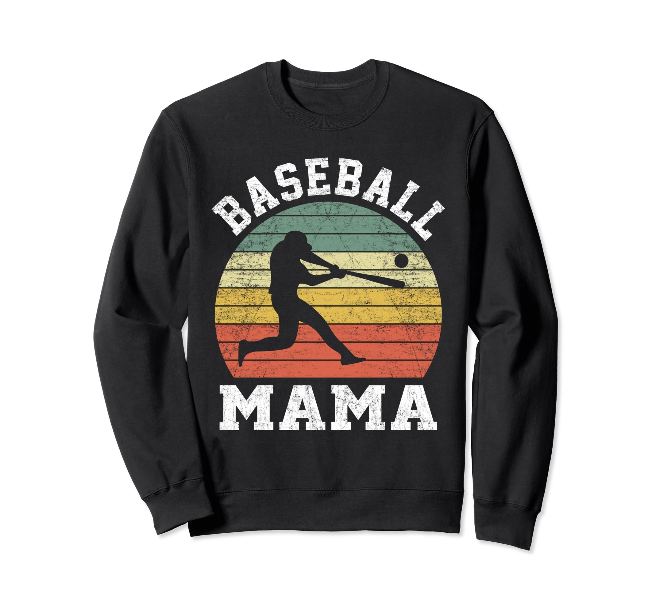 Baseball Mama Baseball Lover Sweatshirt - Streetwear Style for Adults - T-Shirt, Sweatshirt, Hoodie