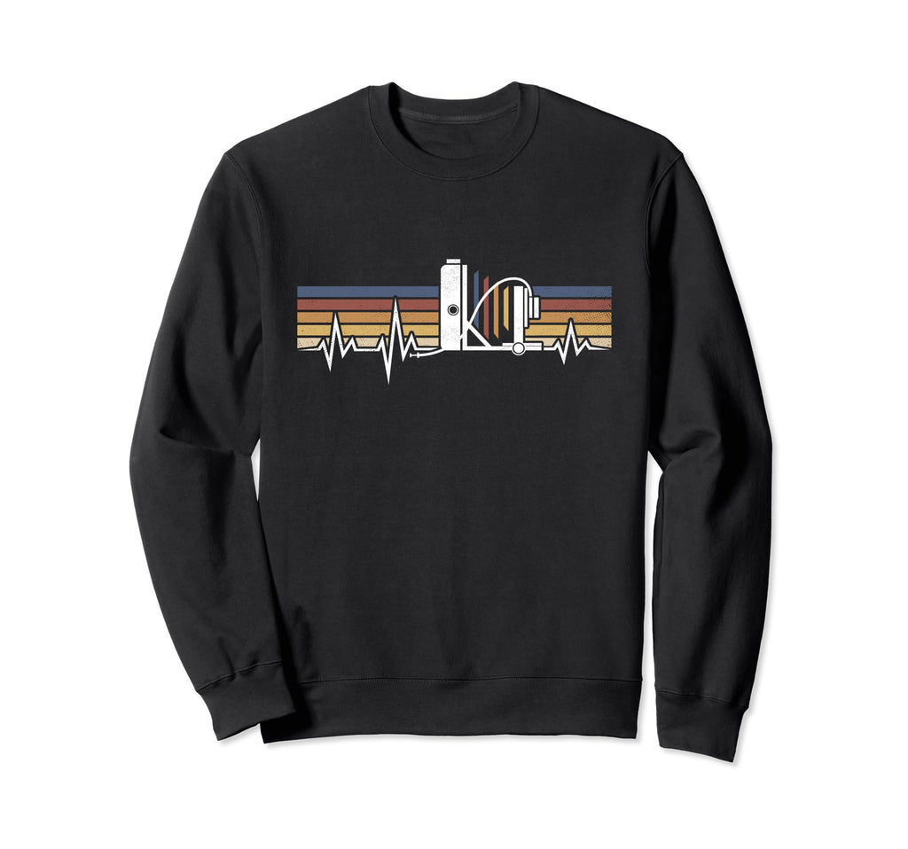 Large Format Field Camera Heartbeat Film Sweatshirt - Graphic Print Unisex - T-Shirt, Sweatshirt, Hoodie