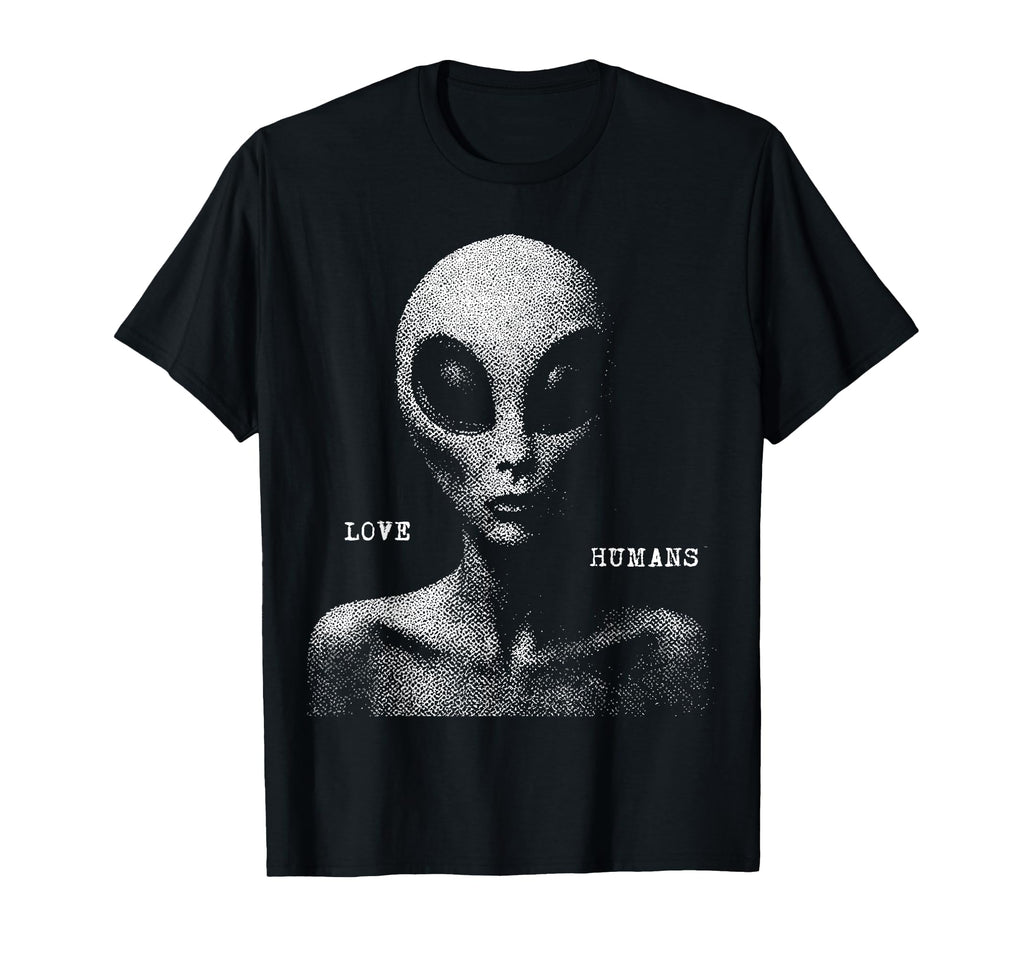 Alien Ufo Extraterrestrial 90S T-Shirt - Streetwear Style for Adults - T-Shirt, Sweatshirt, Hoodie