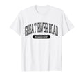 Great River Road Mississippi Sports Font T-Shirt - Trendy Graphic Men Women - T-Shirt, Sweatshirt, Hoodie