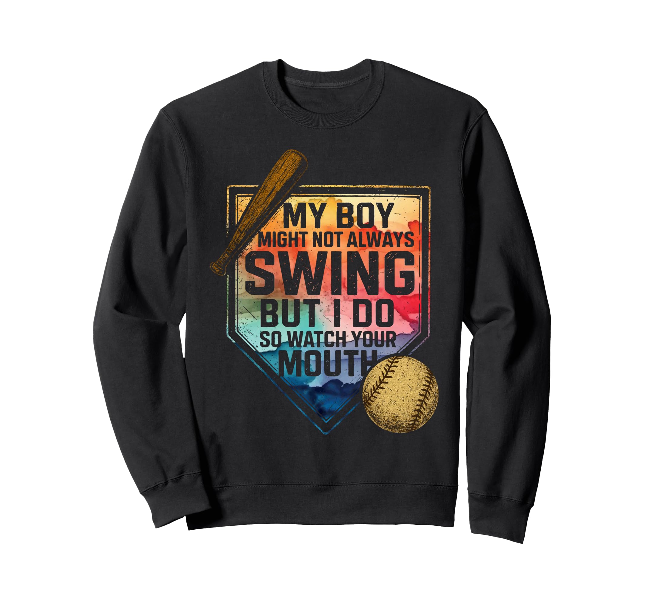 My Might Not Always Swing But I Sweatshirt - Custom Art Print for Adults - T-Shirt, Sweatshirt, Hoodie