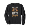 Just Who Loves Trumpet Bohemian Rainbow Sweatshirt - Unique Graphic Unisex - T-Shirt, Sweatshirt, Hoodie