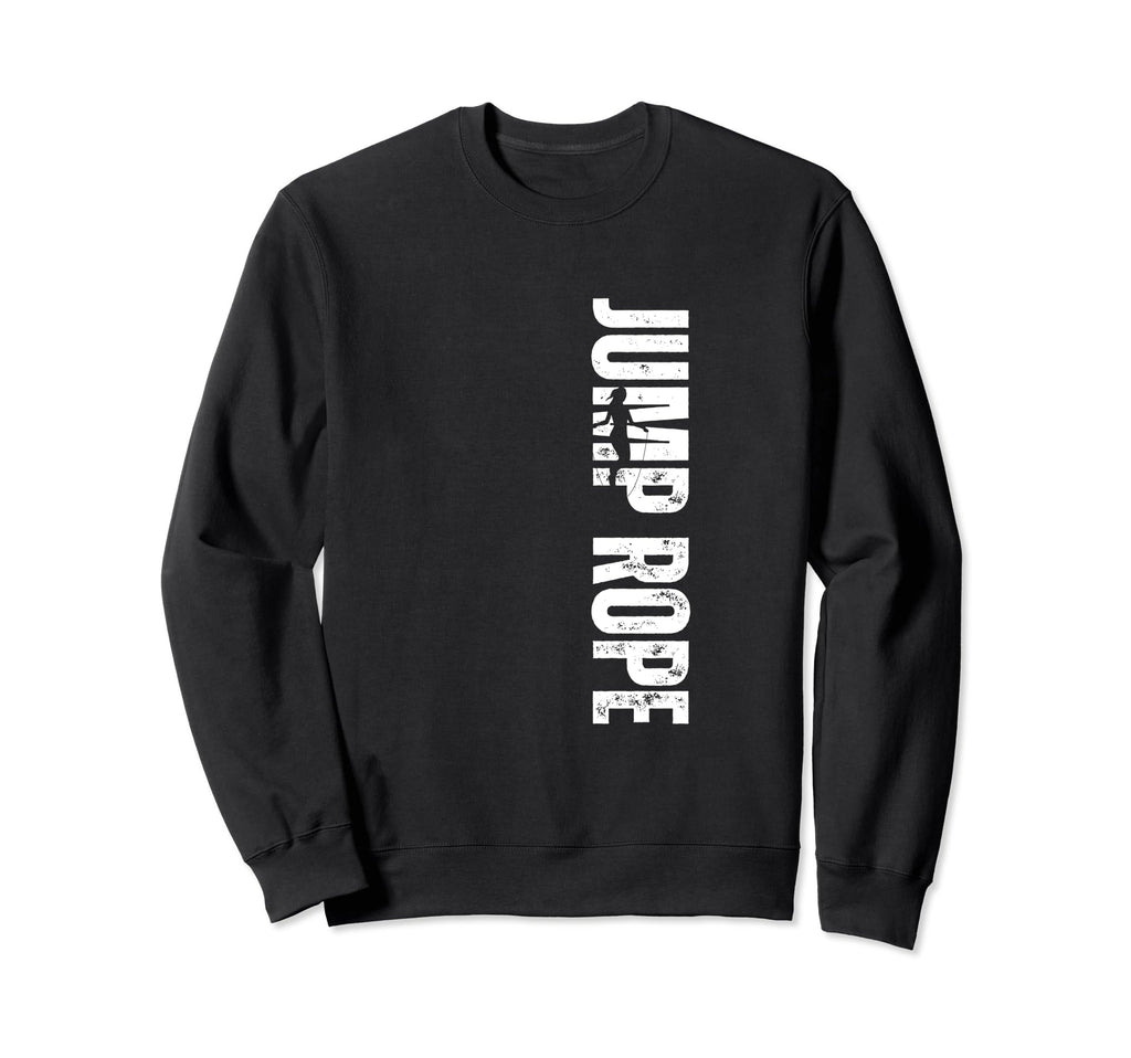 Jump Rope Distressed Jumping Rope Sweatshirt - Custom Art Print Unisex - T-Shirt, Sweatshirt, Hoodie