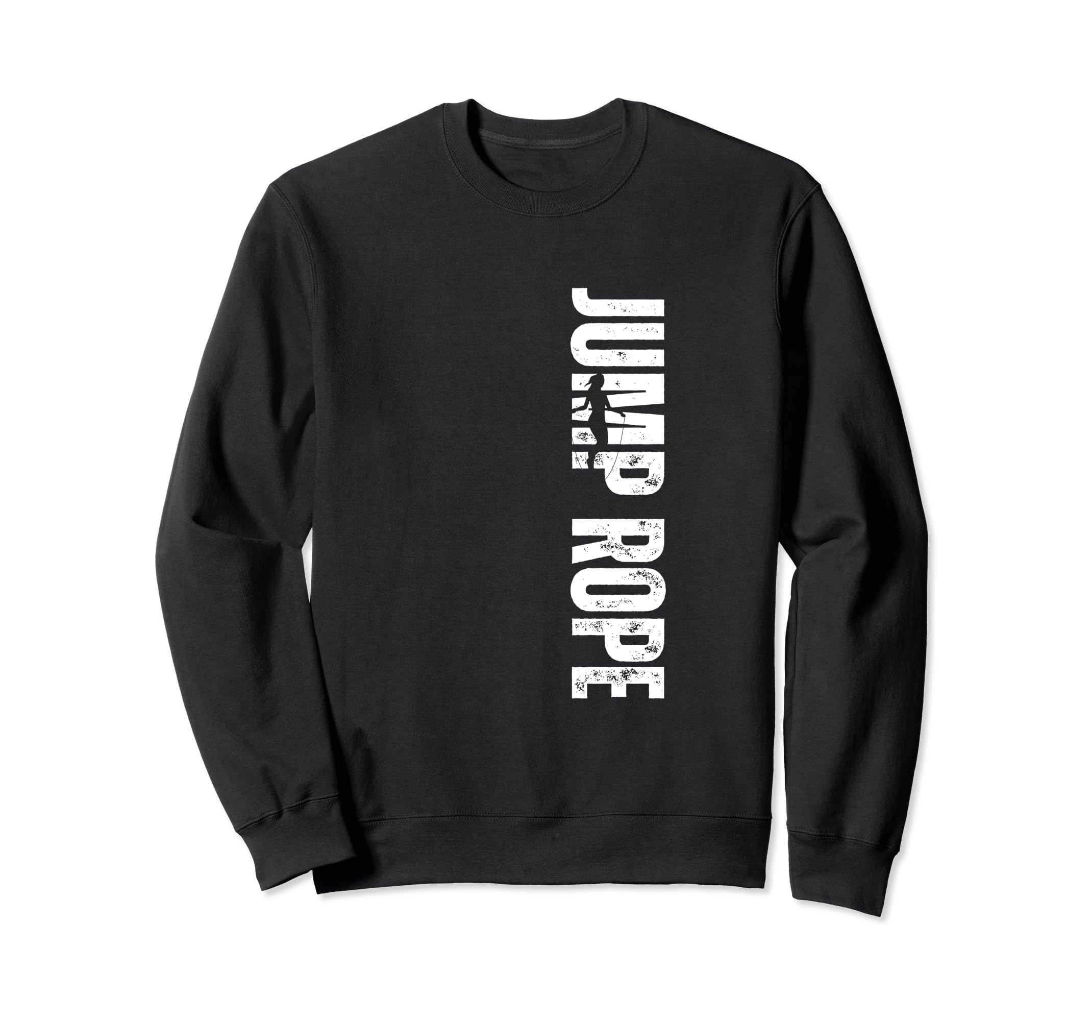 Jump Rope Distressed Jumping Rope Sweatshirt - Custom Art Print Unisex - T-Shirt, Sweatshirt, Hoodie