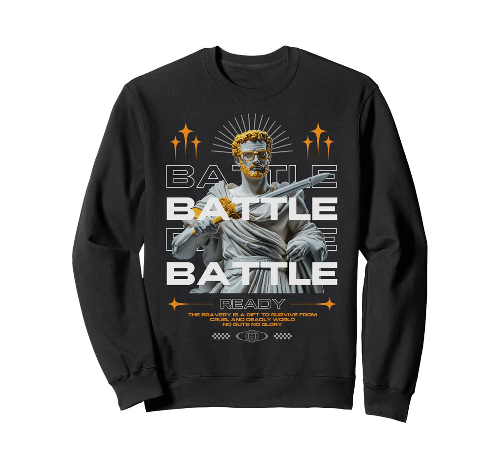 Y2K Battle Bold Urban Graffiti Sweatshirt - Custom Art Print Unisex - T-Shirt, Sweatshirt, Hoodie
