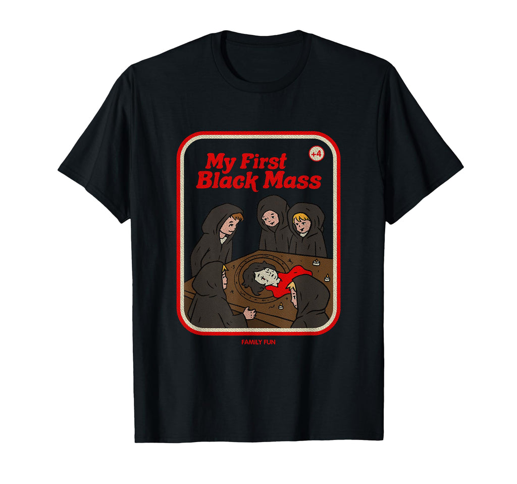 My First Black Mass Childgame Horror T-Shirt - Fun Novelty Design Unisex - T-Shirt, Sweatshirt, Hoodie