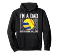 Im Dad Busy Raising Ballers Softball Hoodie - Aesthetic Graphic for Adults - T-Shirt, Sweatshirt, Hoodie