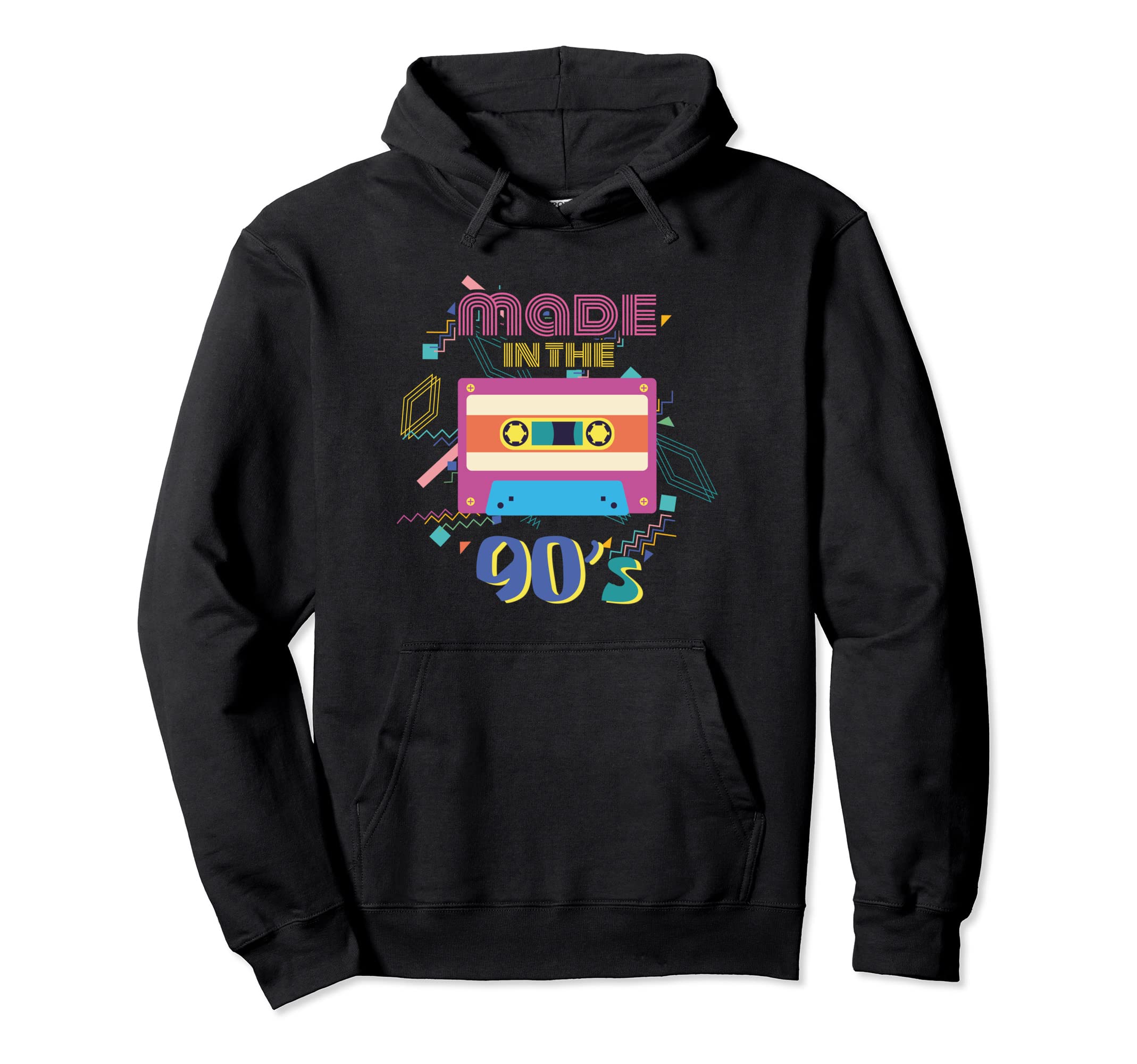 Dance Party Disco Birthday Made 90S Hoodie - Aesthetic Graphic for Adults - T-Shirt, Sweatshirt, Hoodie
