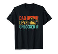 Funny New Dad Fathers Day Dad Level T-Shirt - Novelty Apparel Men Women - T-Shirt, Sweatshirt, Hoodie
