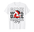 Volleyball Game Day Volleyball Mom T-Shirt - Custom Art Print Men Women - T-Shirt, Sweatshirt, Hoodie