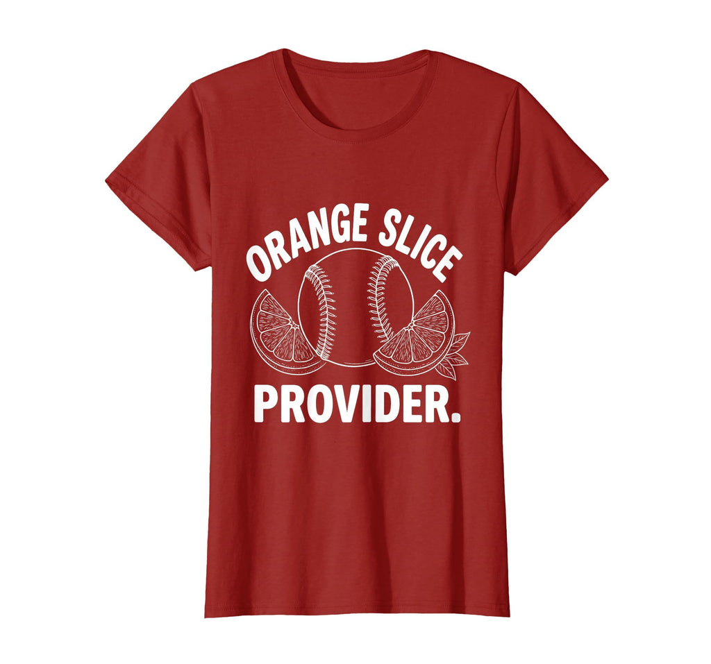 Orange Slice Provider Baseball Mom T-Shirt - Aesthetic Graphic for Adults - T-Shirt, Sweatshirt, Hoodie