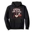 Cross Plate Christian Baseball Faith Jesus Hoodie - Trendy Graphic Unisex - T-Shirt, Sweatshirt, Hoodie