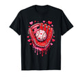 Baseball Drip Ice Cream Sprinkles T-Shirt - Trendy Graphic Unisex - T-Shirt, Sweatshirt, Hoodie