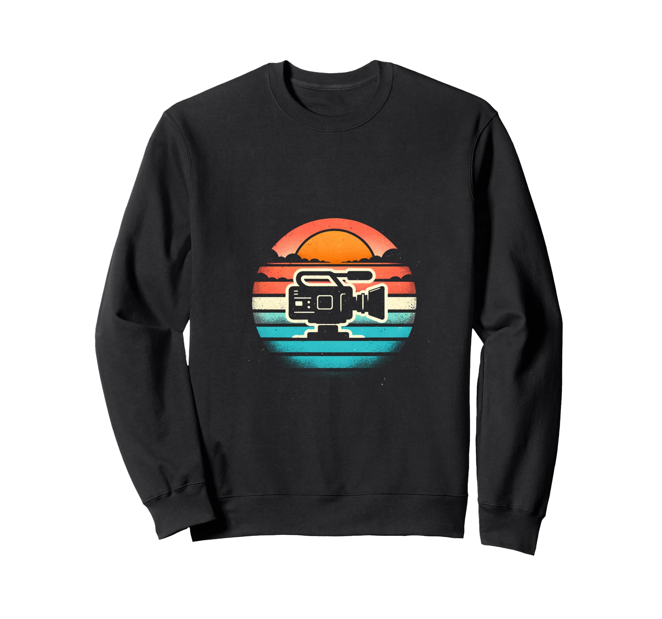 Camera Sunset Sweatshirt - Graphic Print Unisex - T-Shirt, Sweatshirt, Hoodie