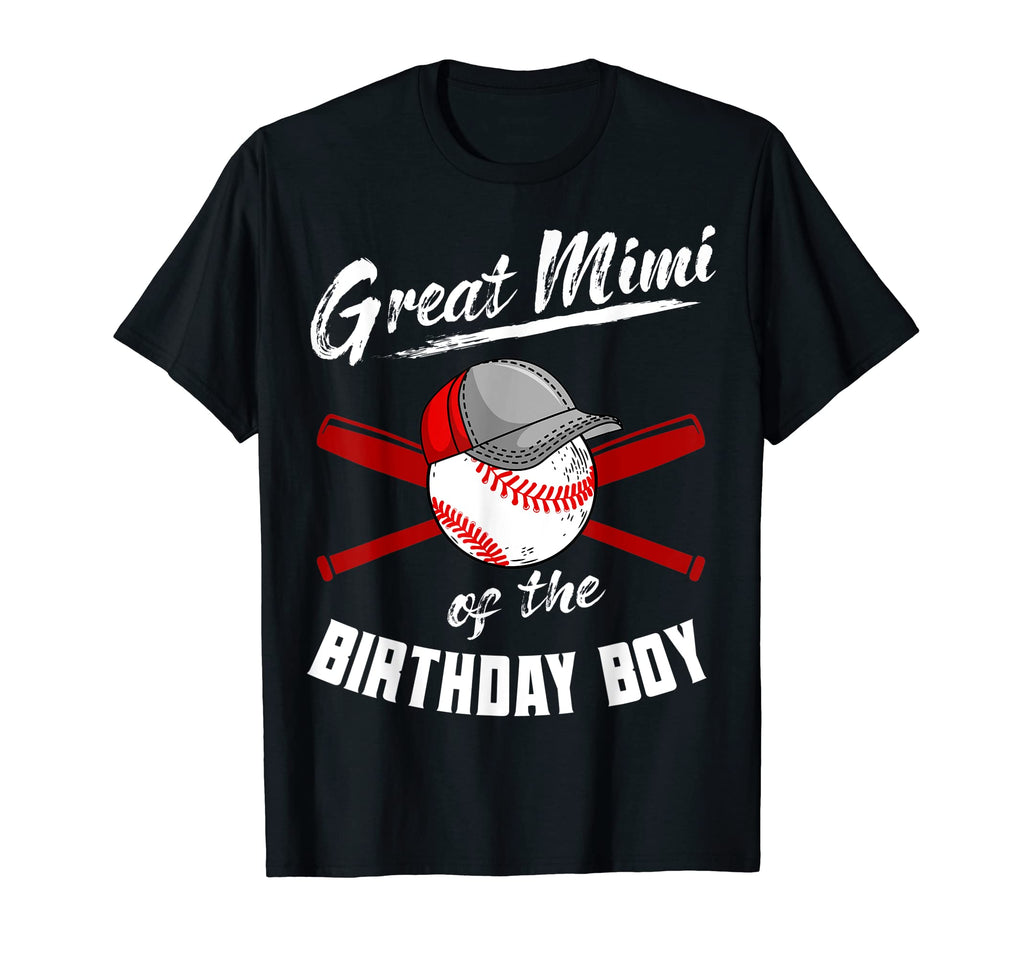 Great Mimi Birthday Baseball Bday Party T-Shirt - Trendy Graphic for Adults - T-Shirt, Sweatshirt, Hoodie