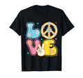 Peace Sign Love 60S 70S Tie Dye Hippie T-Shirt - Unique Graphic for Adults - T-Shirt, Sweatshirt, Hoodie