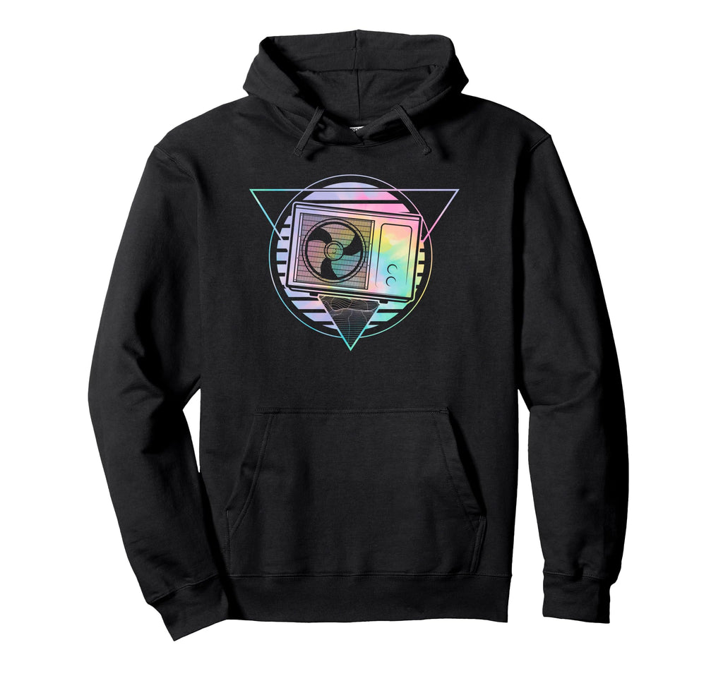 Futuristic Ac Mechanic Synthwave Hoodie - Novelty Apparel Men Women - T-Shirt, Sweatshirt, Hoodie