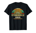 Steubenville Ohio Oh Home Gift Sunset T-Shirt - Aesthetic Graphic Men Women - T-Shirt, Sweatshirt, Hoodie