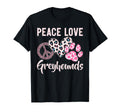 Peace Love Greyhounds T-Shirt - Unique Graphic for Adults - T-Shirt, Sweatshirt, Hoodie