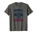 Baseball Mom Life Rocks Sports T-Shirt - Casual Everyday Wear for Adults - T-Shirt, Sweatshirt, Hoodie