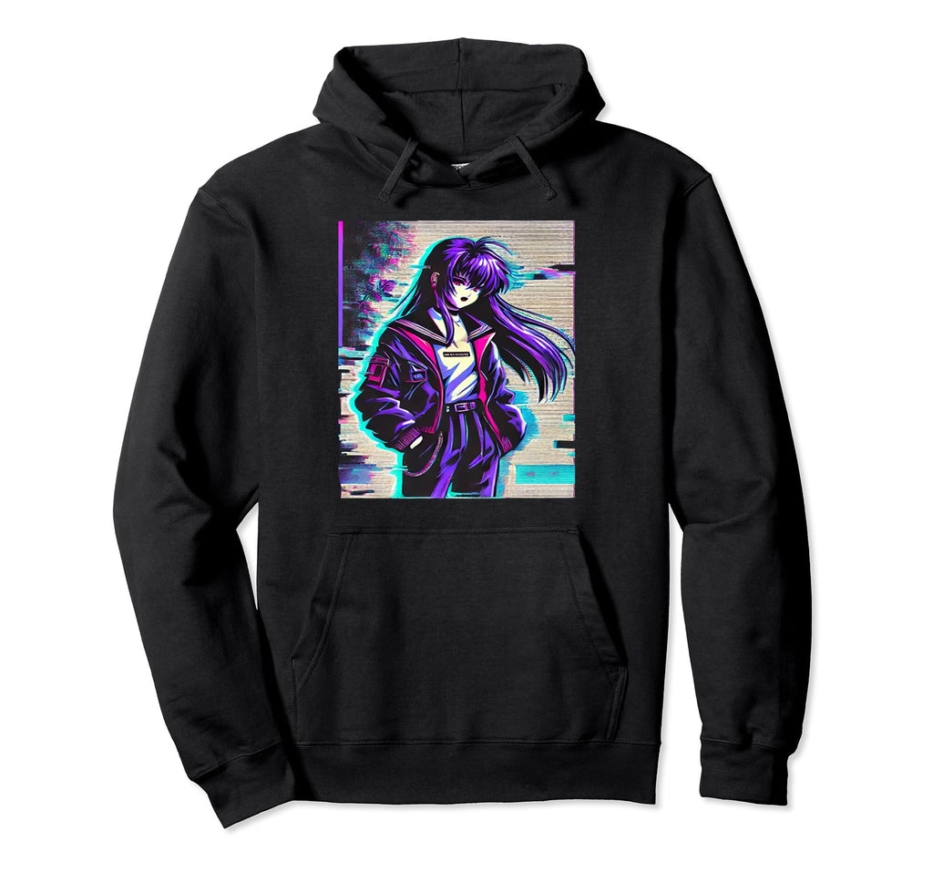 Aesthetic Vaporwave 90S Japanese Kawaii Hoodie - Trendy Graphic Unisex - T-Shirt, Sweatshirt, Hoodie