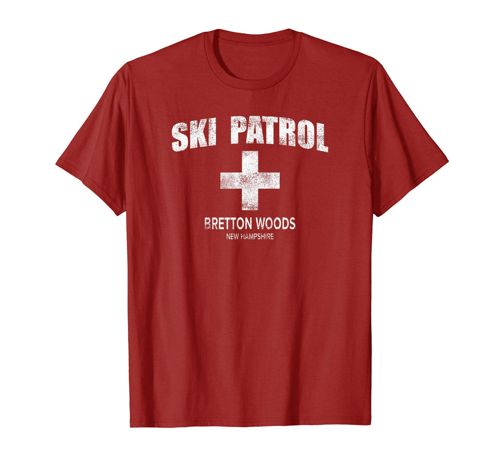 Bretton Woods New Hampshire Ski Patro T-Shirt - Custom Art Print for Adults - T-Shirt, Sweatshirt, Hoodie