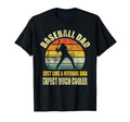 Baseball Dad Funny Father Fathers Day T-Shirt - Graphic Print Unisex - T-Shirt, Sweatshirt, Hoodie