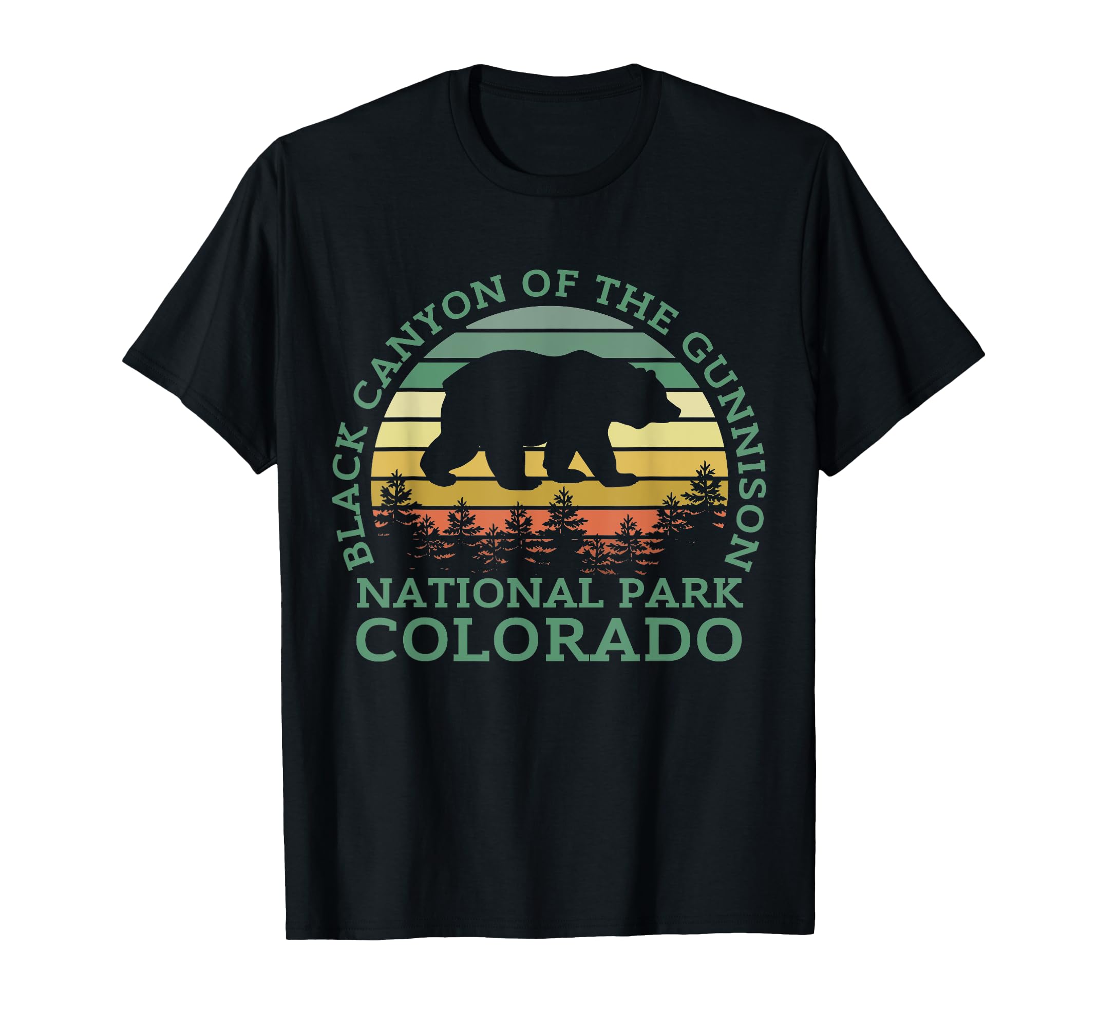 Black Canyon Gunnison National Park T-Shirt - Casual Everyday Wear Unisex - T-Shirt, Sweatshirt, Hoodie
